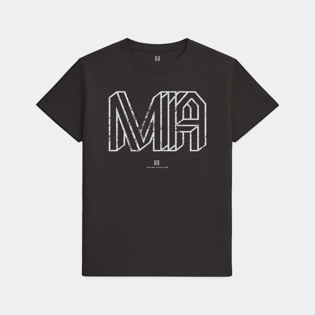 MIA Interlock Black Tee