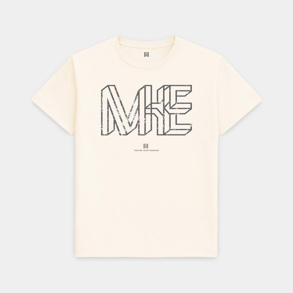 MKE Interlock Vintage White Tee