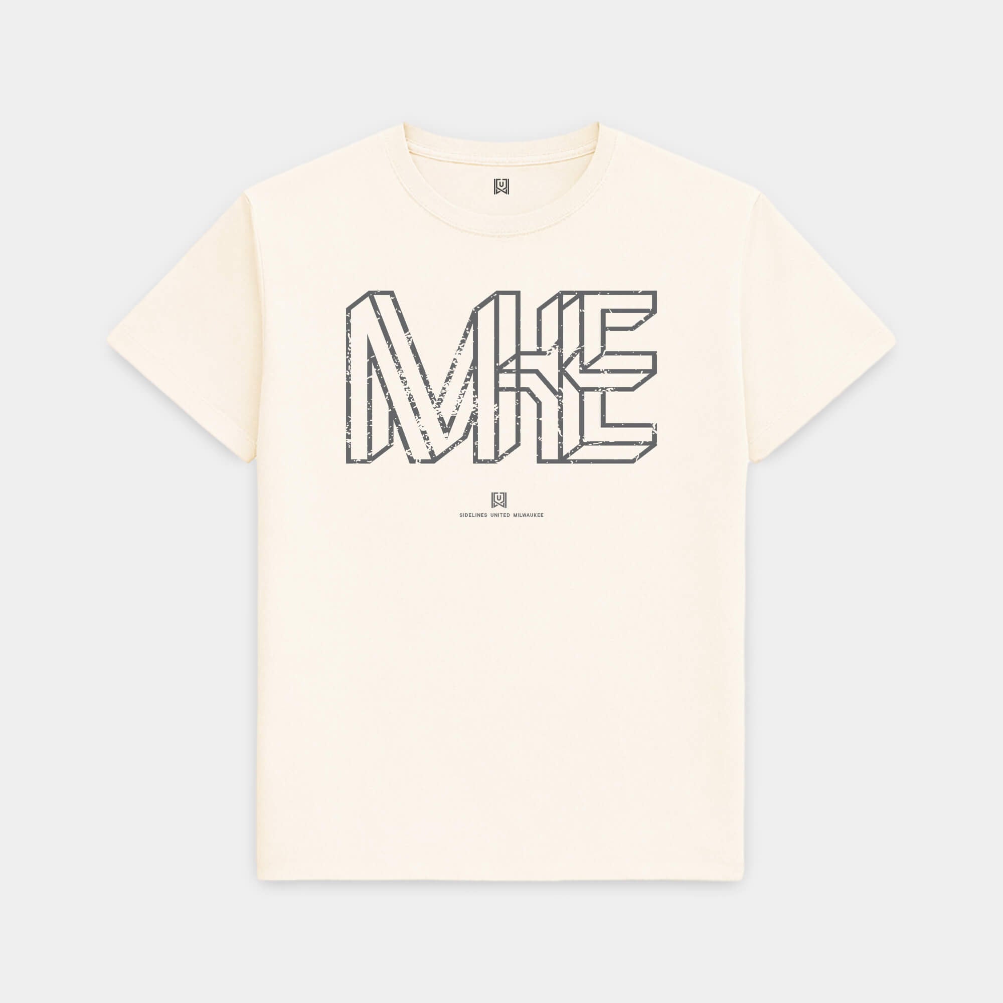 MKE Interlock Vintage White Tee
