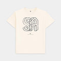 SATX Interlock Vintage White Tee