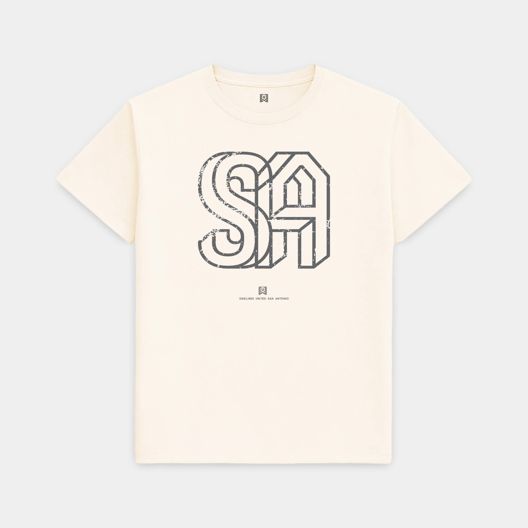 SATX Interlock Vintage White Tee
