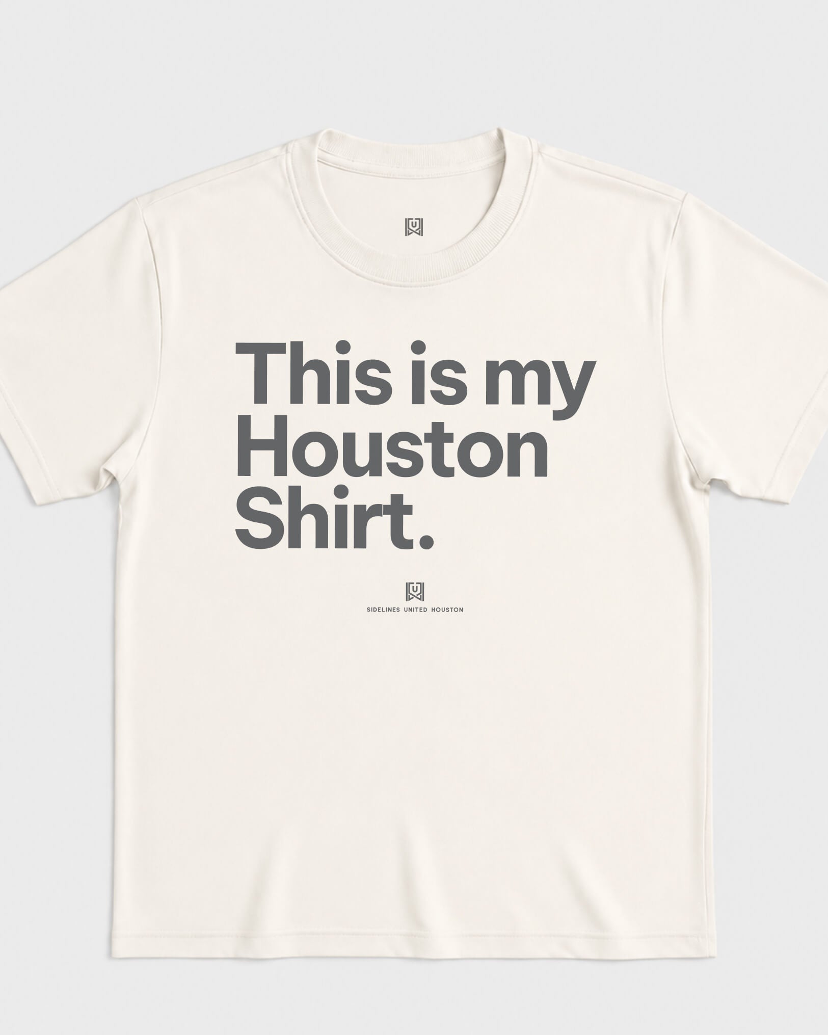 HOU My Shirt Tee - Vintage White - Flatlay