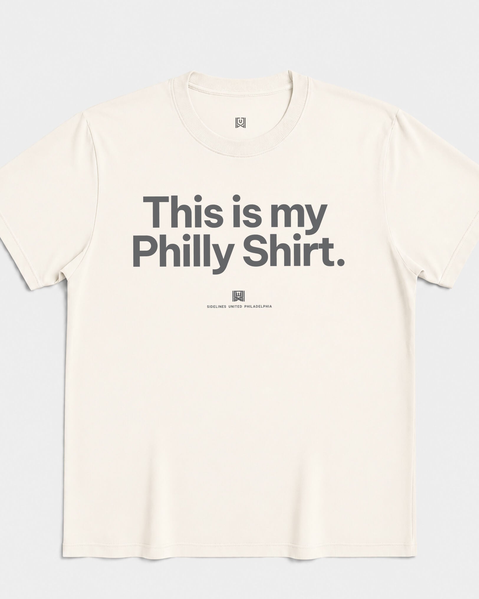 Philly My Shirt Tee - Vintage White - Flatlay