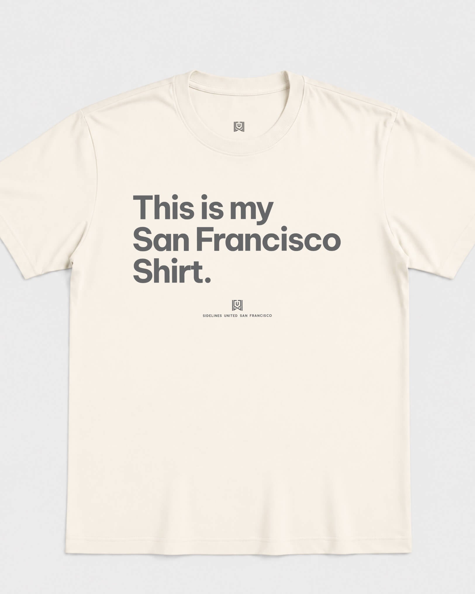 SF My Shirt Tee - Vintage White - Flatlay