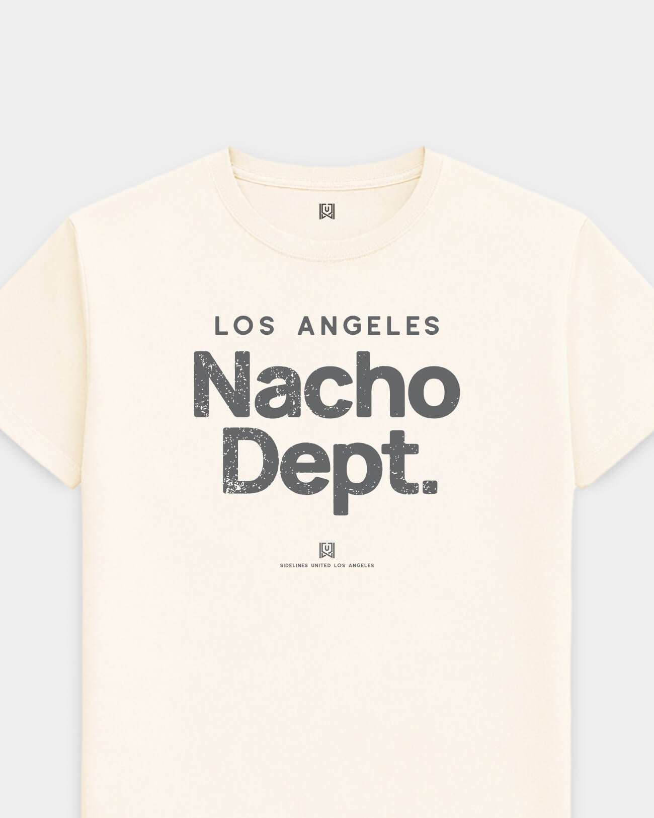 LA Nacho Dept Tee - Vintage White - Flatlay