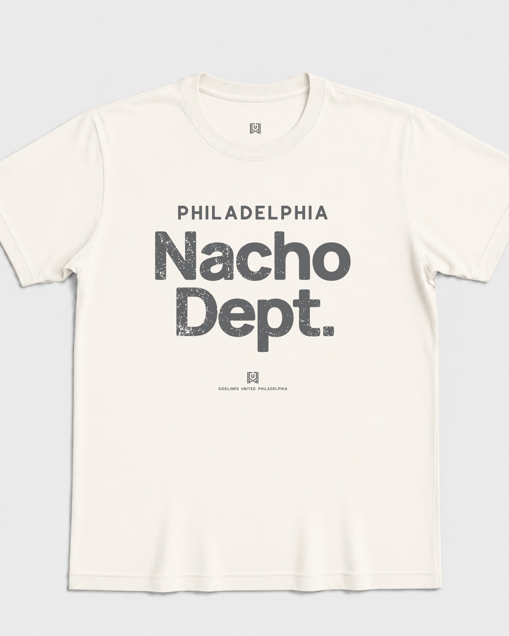 Philly Nacho Dept Tee - Vintage White - Flatlay