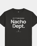 PGH Nacho Dept Tee - Washed Black / White - Flatlay
