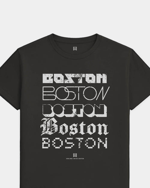 BOS Not Your Type Black Tee