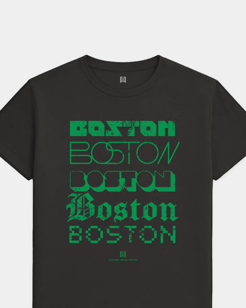 BOS Not Your Type Black Tee