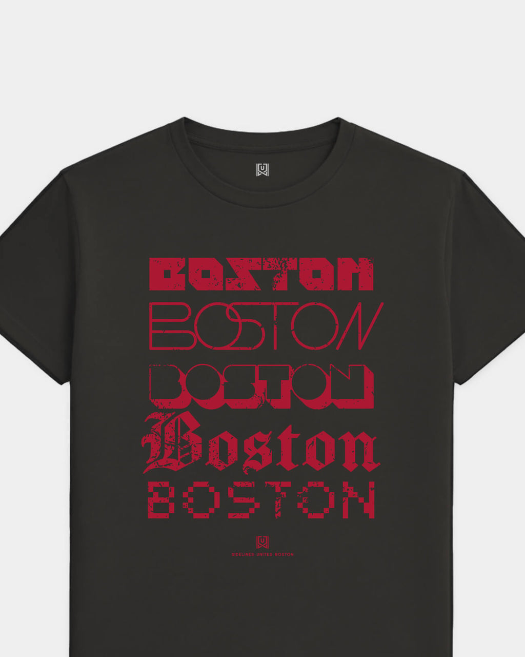 BOS Not Your Type Black Tee