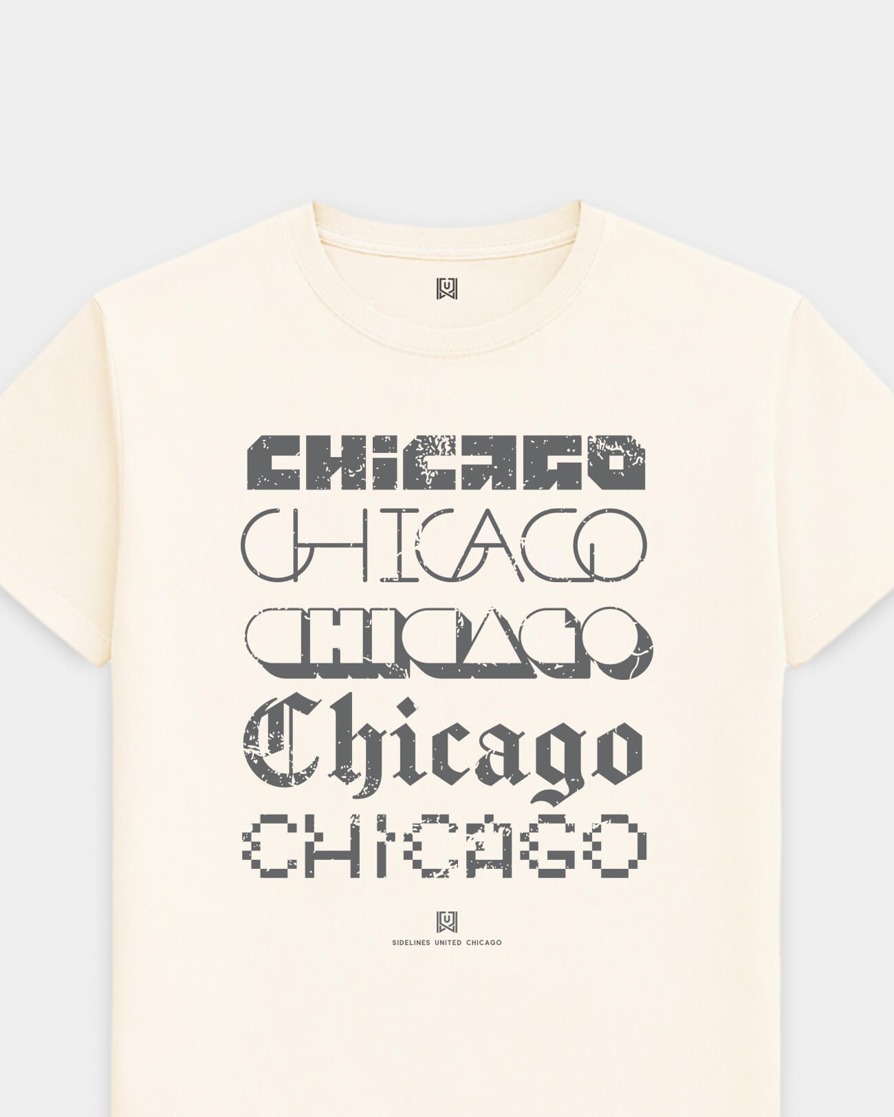 CHI Not Your Type Vintage White Tee
