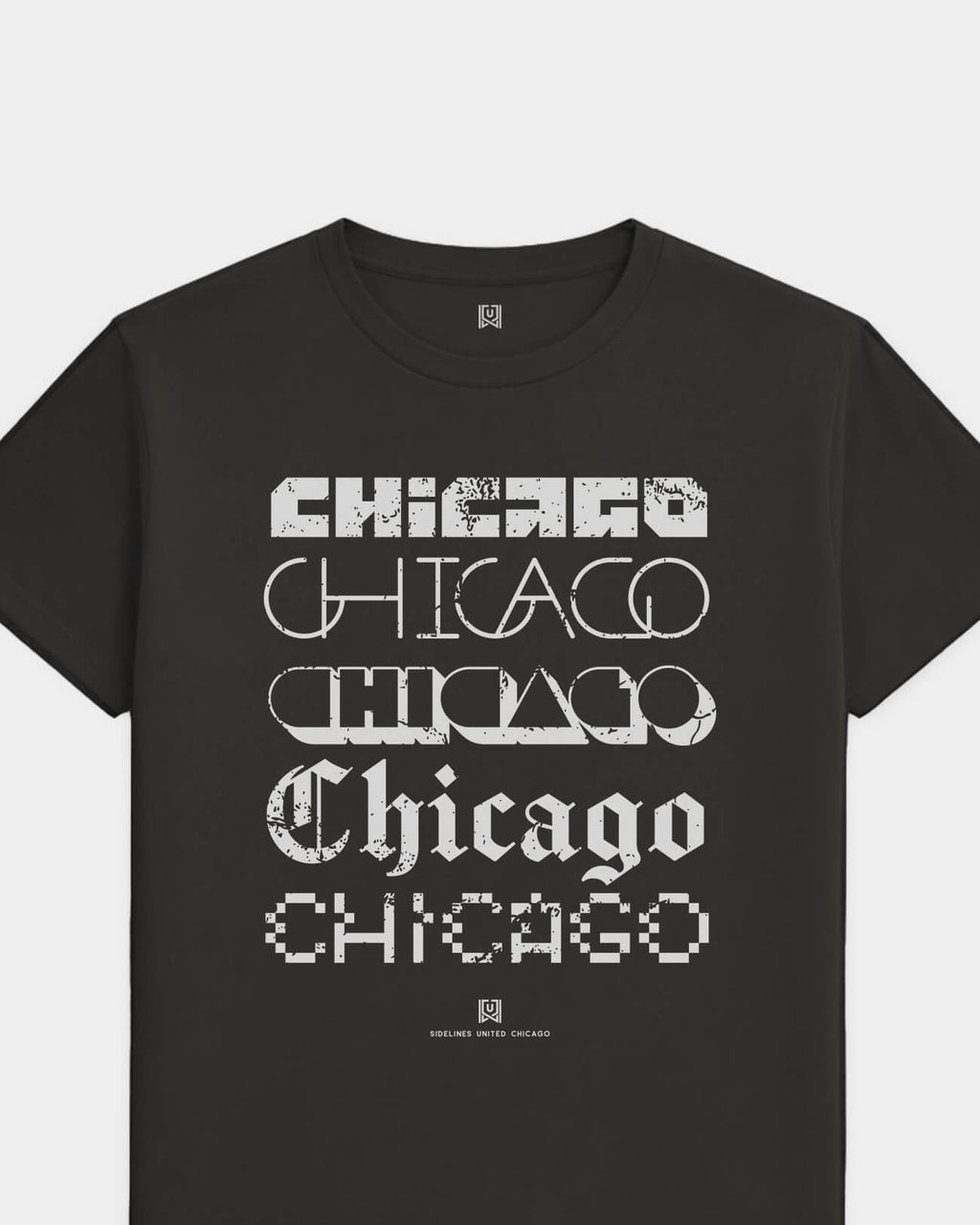 CHI Not Your Type Black Tee