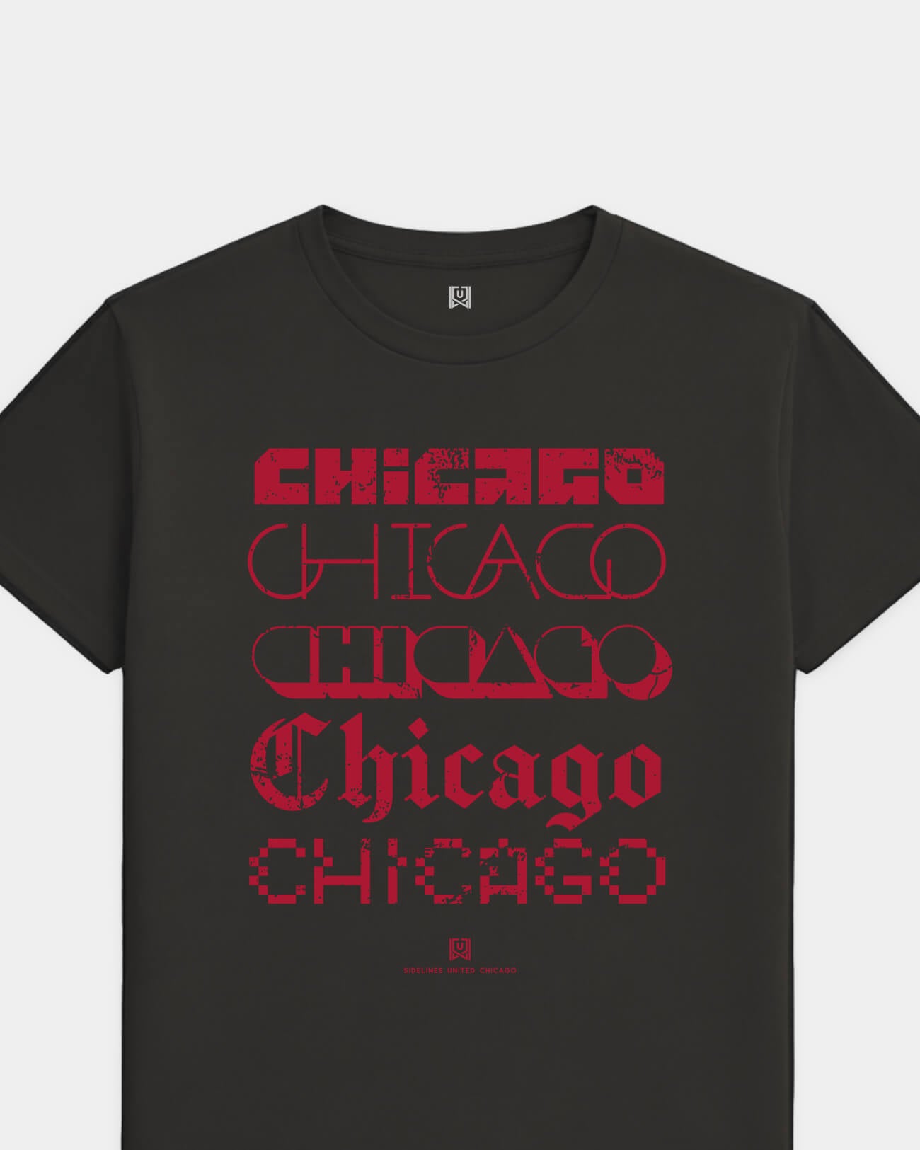 CHI Not Your Type Black Tee