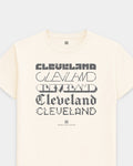 CLE Not Your Type Vintage White Tee
