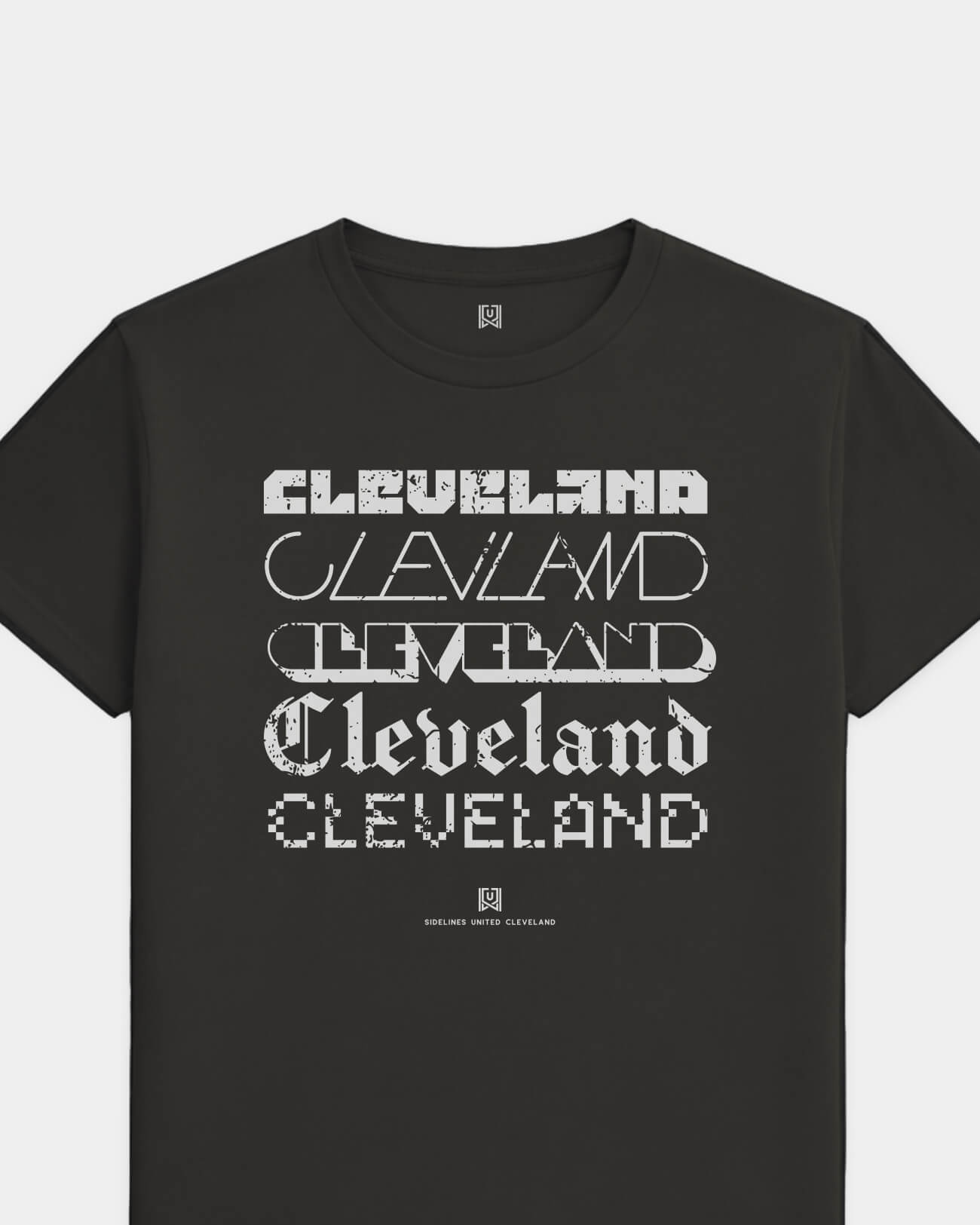 CLE Not Your Type Black Tee