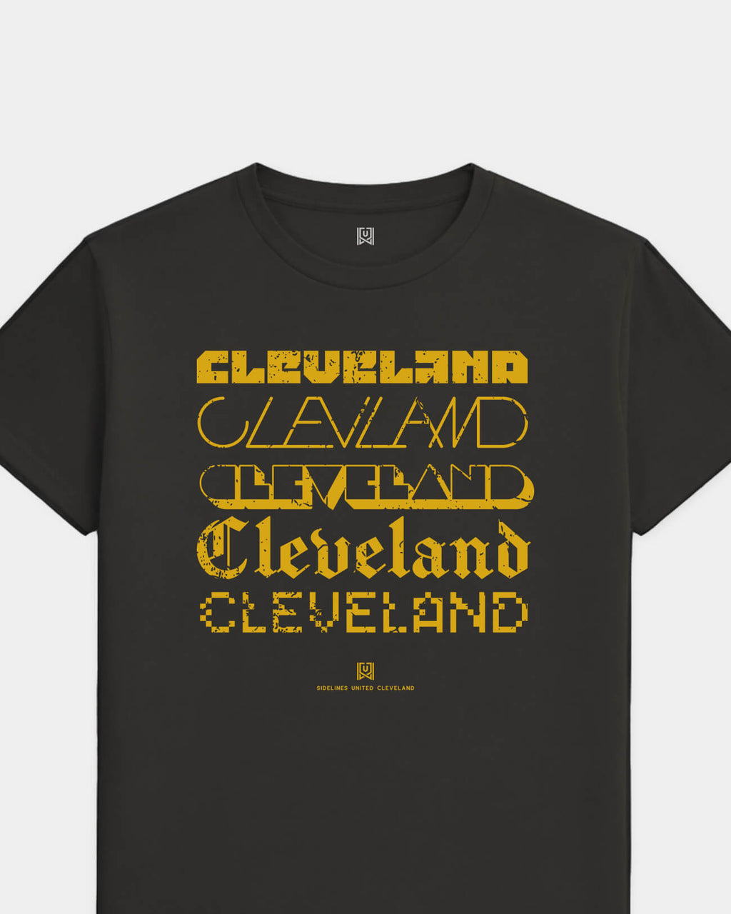 CLE Not Your Type Black Tee