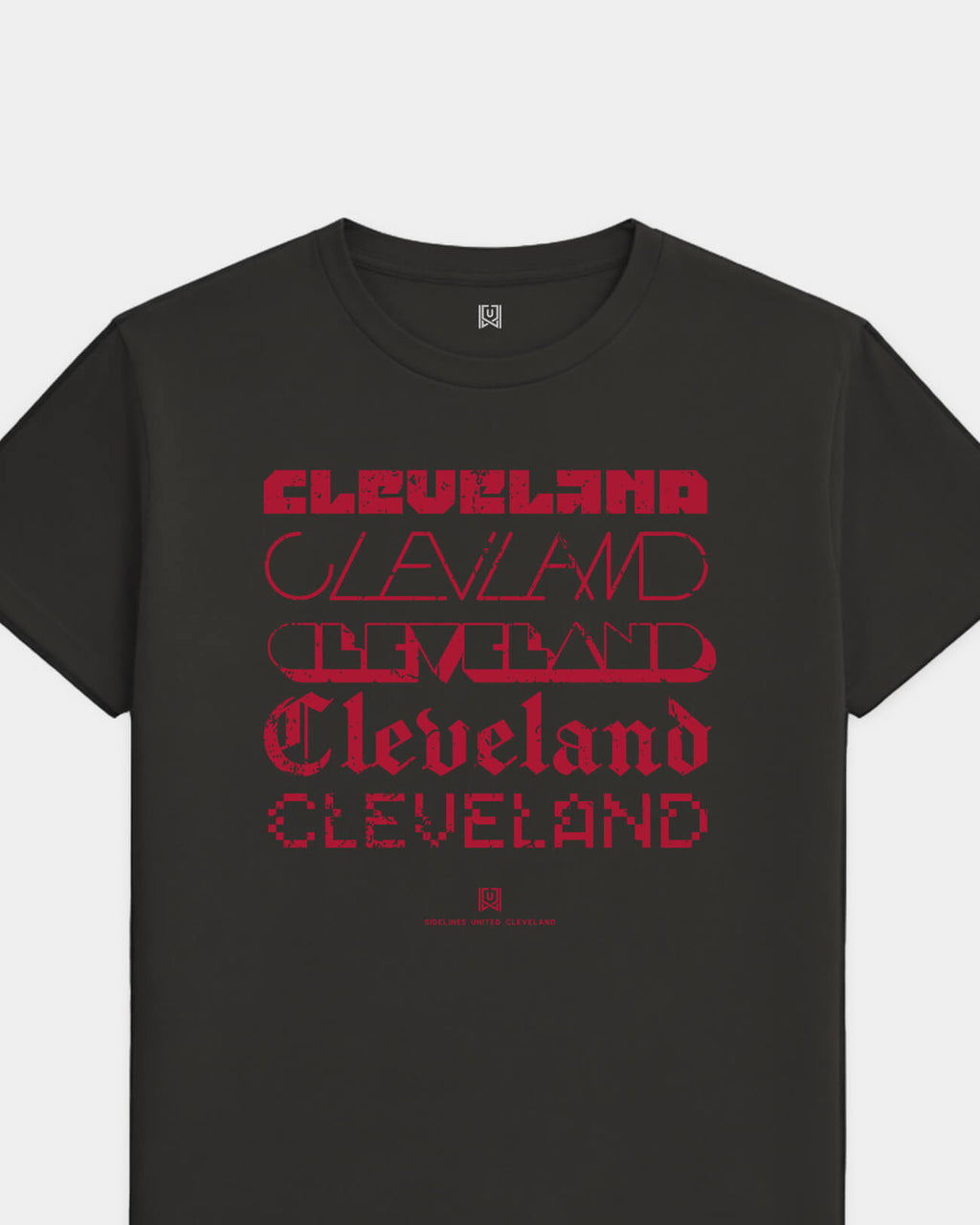 CLE Not Your Type Black Tee