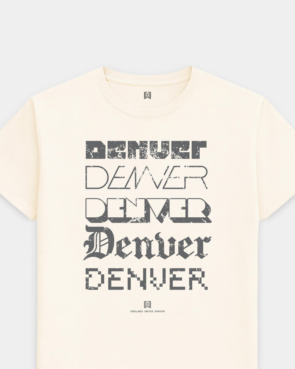 DEN Not Your Type Vintage White Tee
