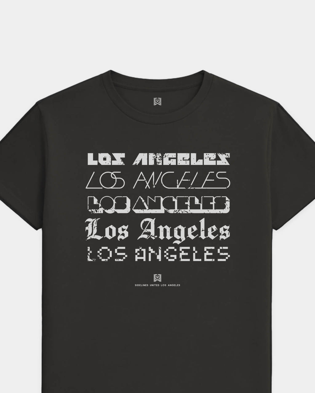 LA Not Your Type Black Tee