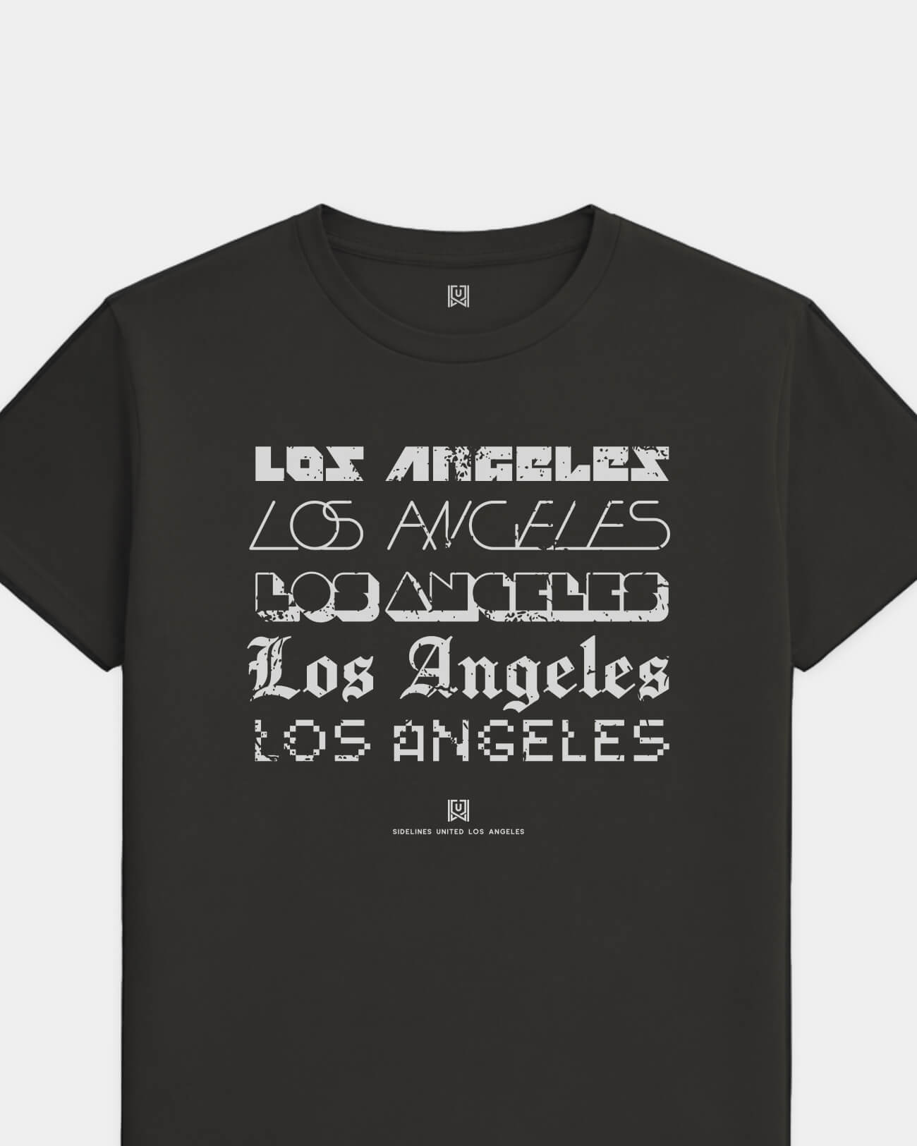 LA Not Your Type Black Tee