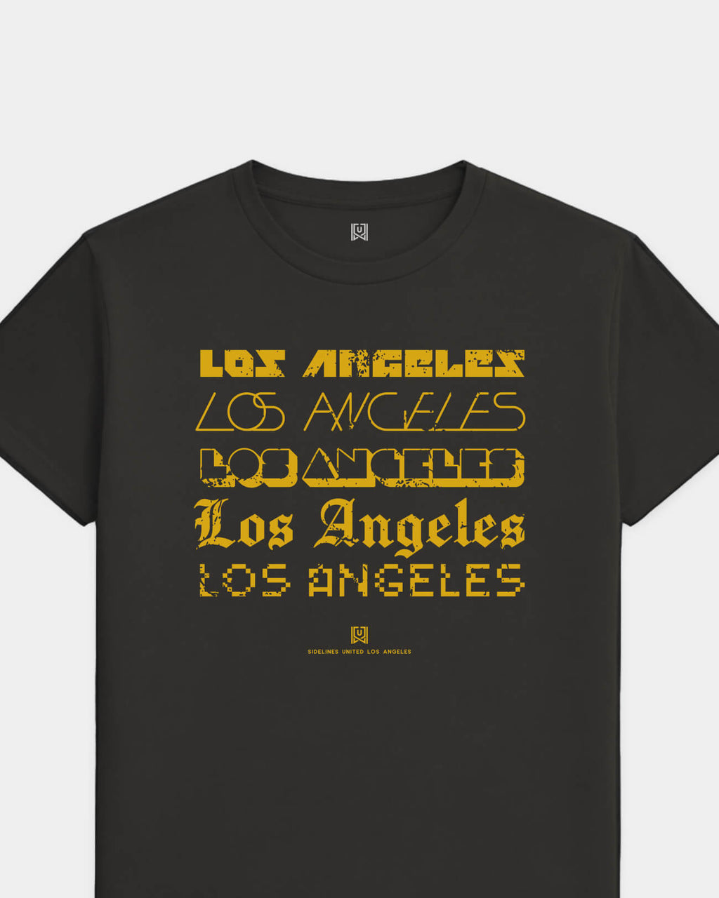 LA Not Your Type Black Tee