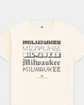 MKE Not Your Type Vintage White Tee