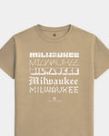 MKE Not Your Type Khaki Tee