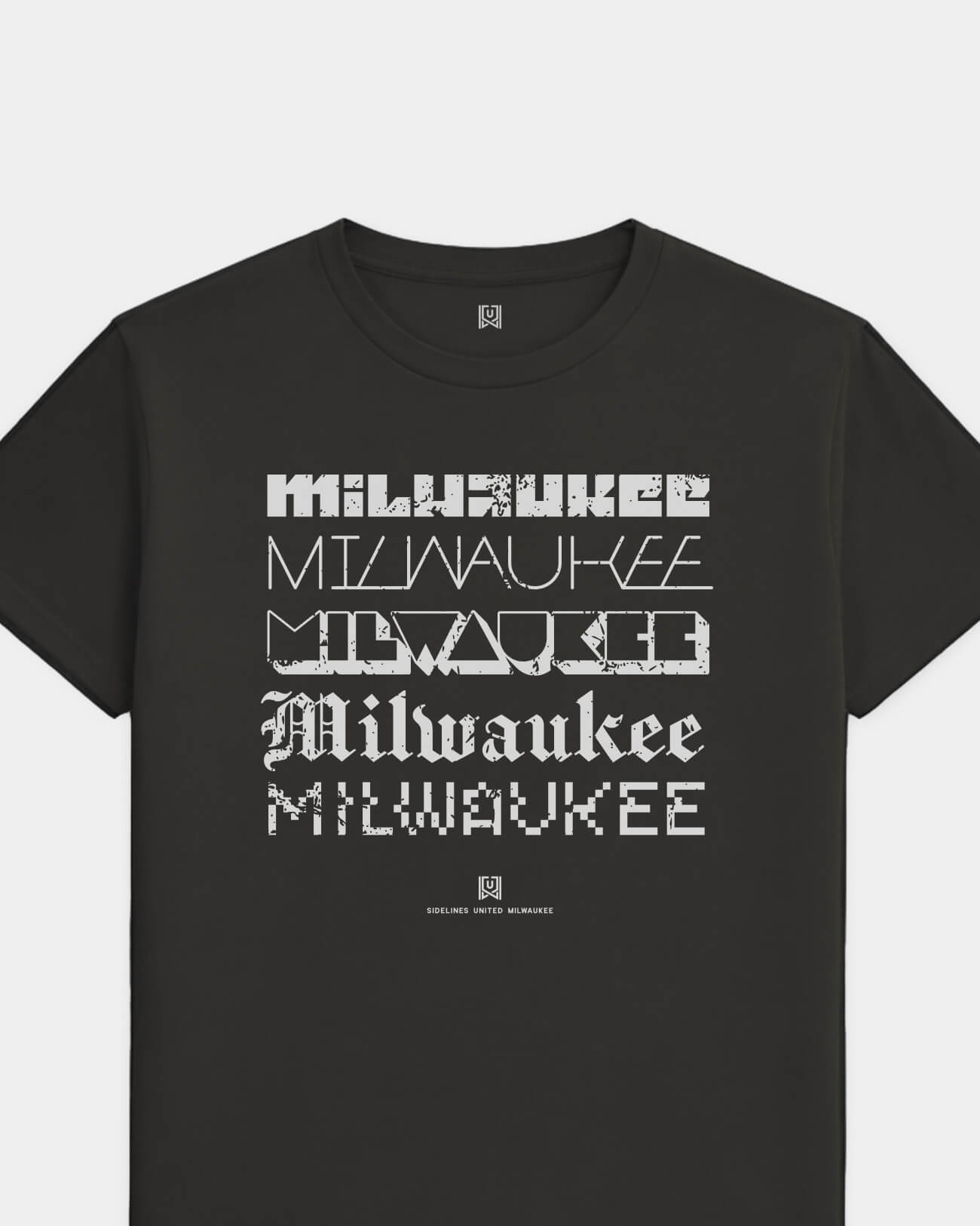 MKE Not Your Type Black Tee