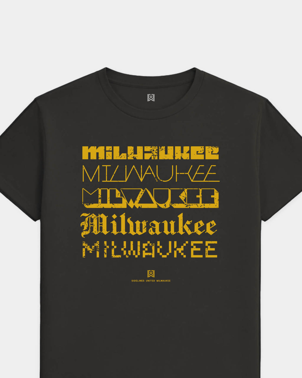 MKE Not Your Type Black Tee