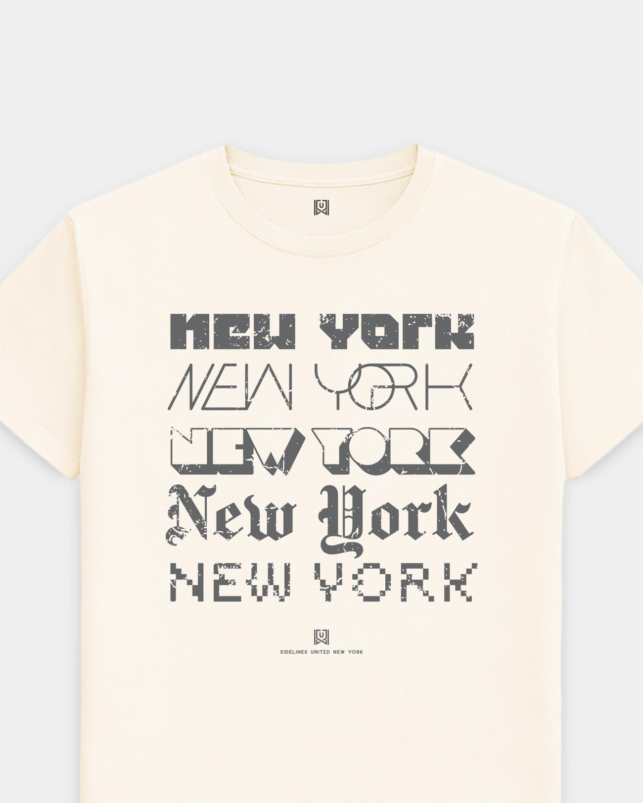 NY Not Your Type Vintage White Tee