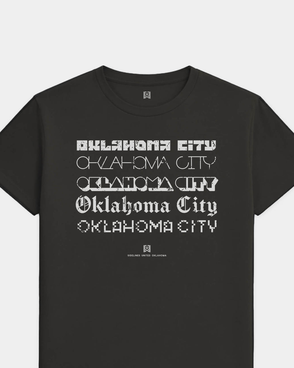 OKC Not Your Type Black Tee