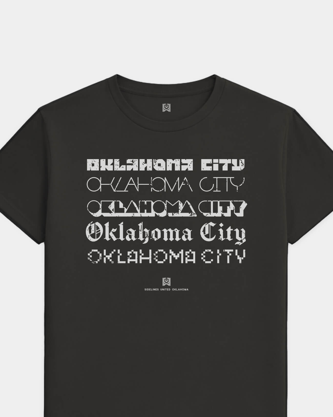 OKC Not Your Type Black Tee