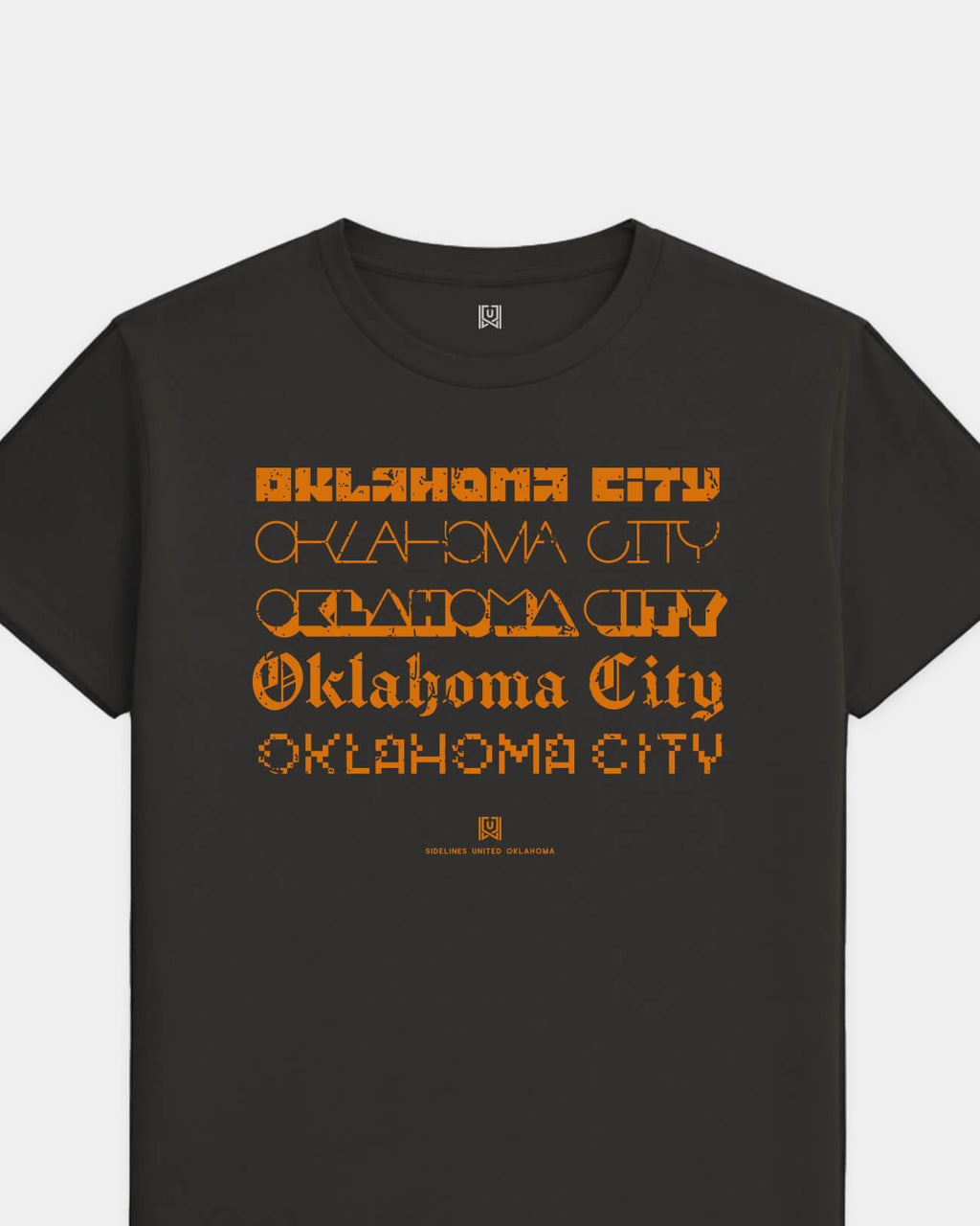 OKC Not Your Type Black Tee