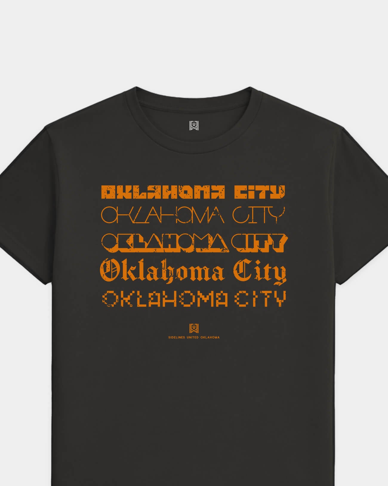 OKC Not Your Type Black Tee