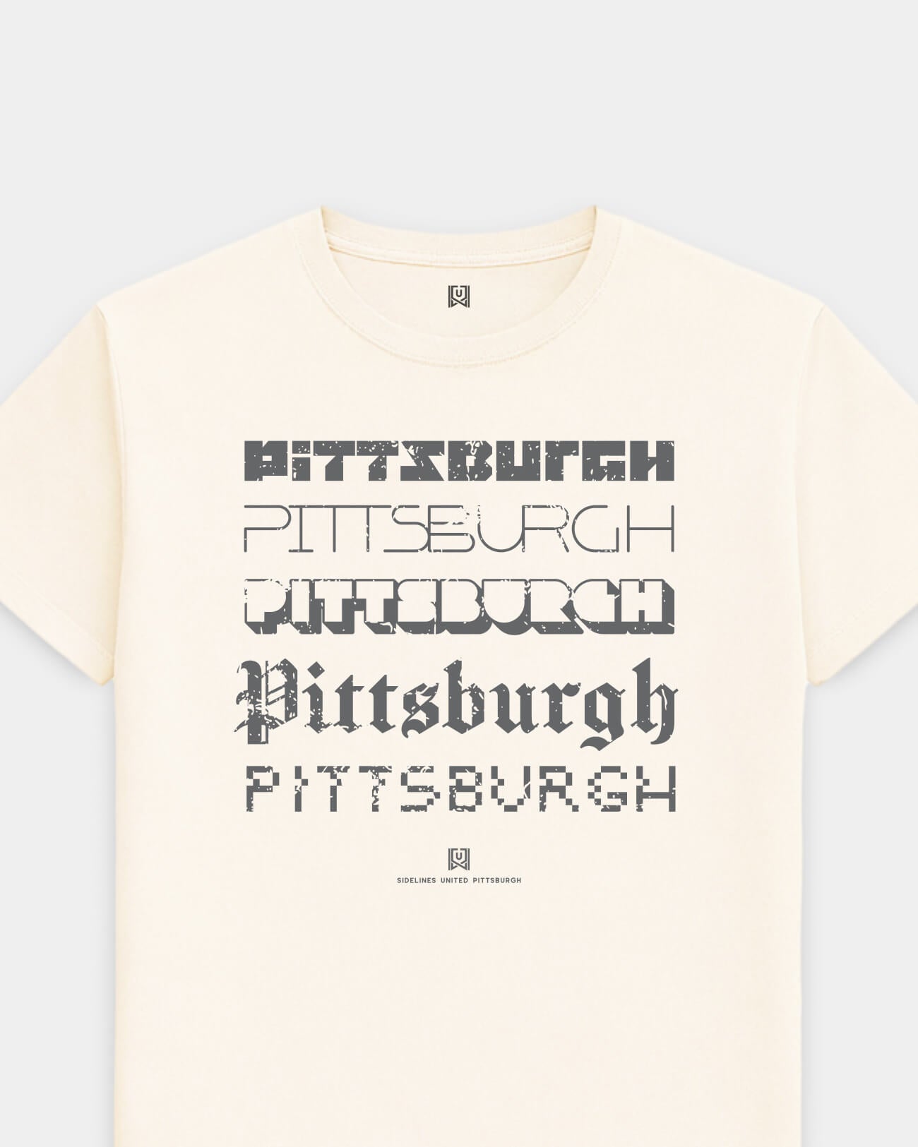 PGH Not Your Type Vintage White Tee