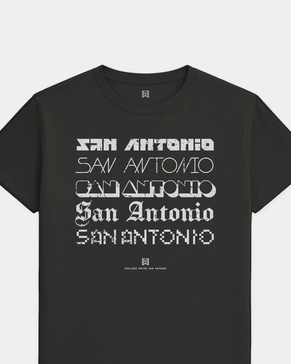 SATX Not Your Type Black Tee