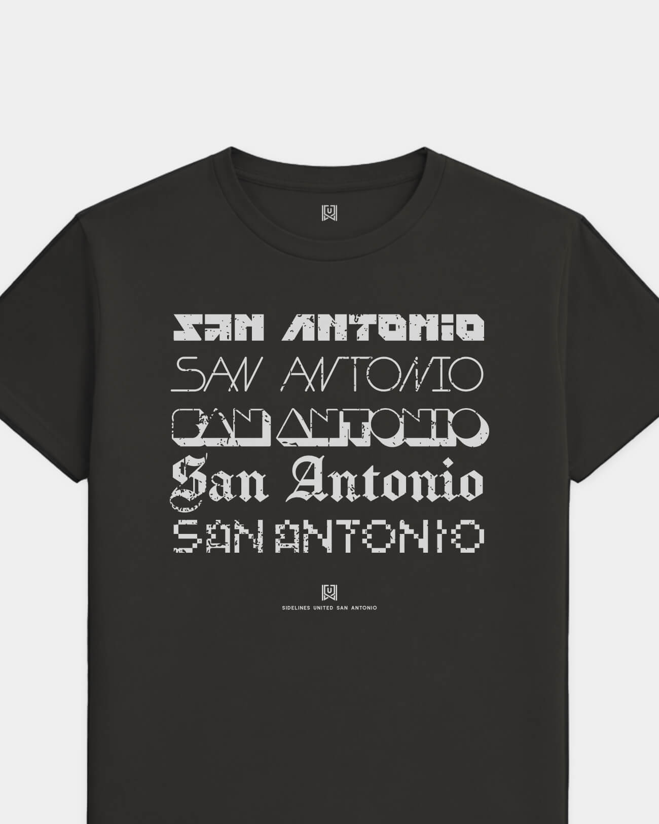 SATX Not Your Type Black Tee