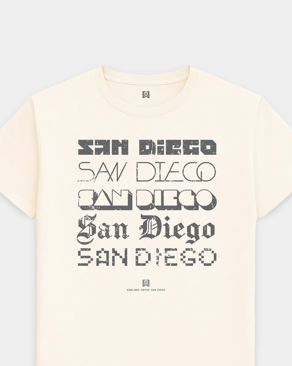 SD Not Your Type Vintage White Tee