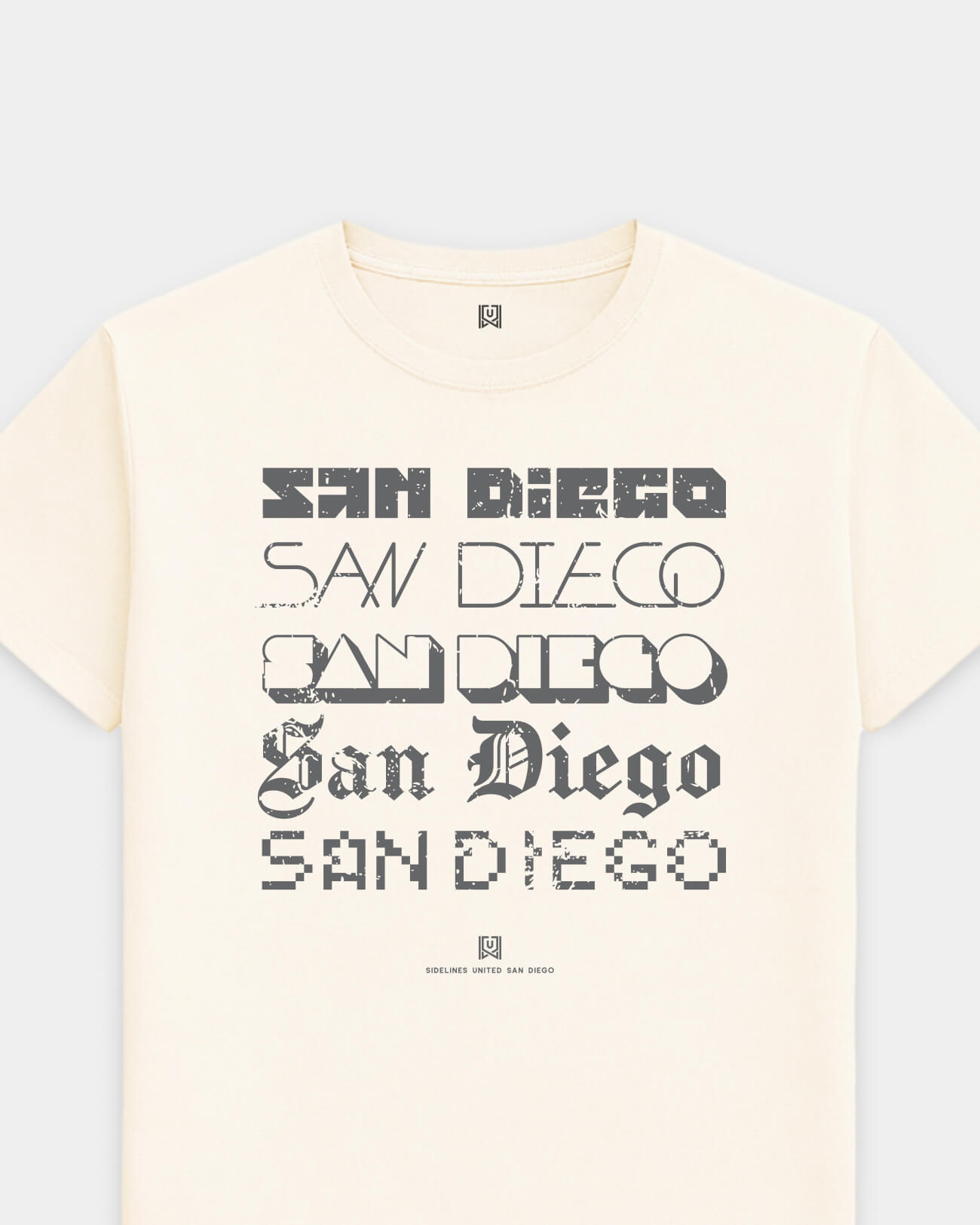 SD Not Your Type Vintage White Tee
