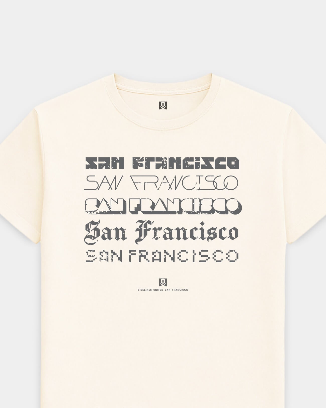 SF Not Your Type Vintage White Tee