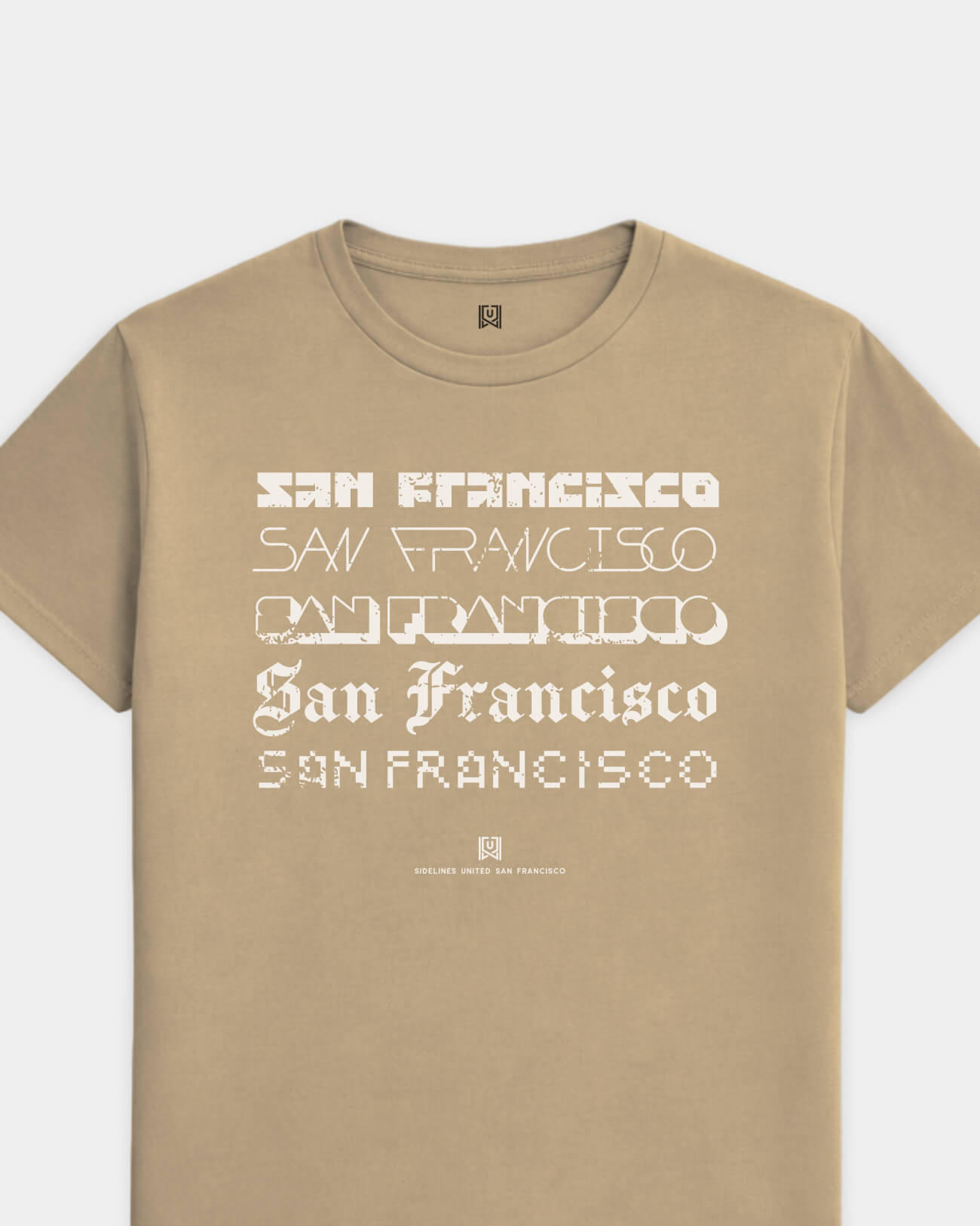SF Not Your Type Khaki Tee
