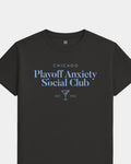 CHI Playoff Anxiety Classy Black Tee