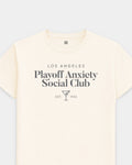 LA Playoff Anxiety Classy Vintage White Tee