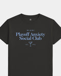 MIA Playoff Anxiety Classy Black Tee