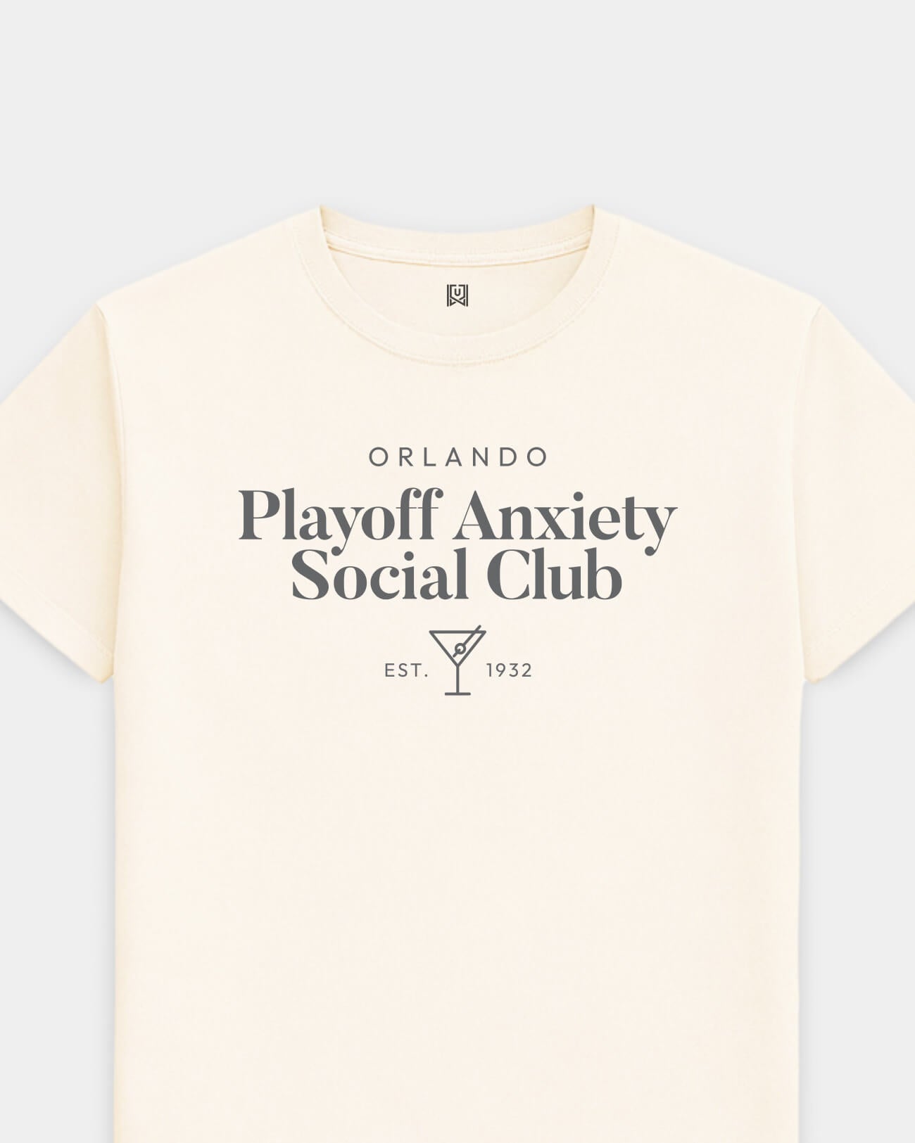 ORL Playoff Anxiety Classy Vintage White Tee