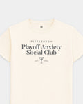 PGH Playoff Anxiety Classy Vintage White Tee