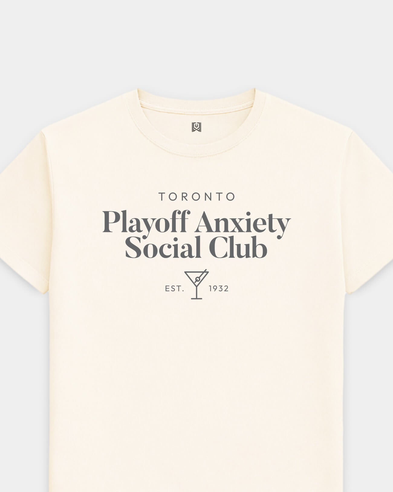 Toronto Playoff Anxiety Classy Vintage White Tee