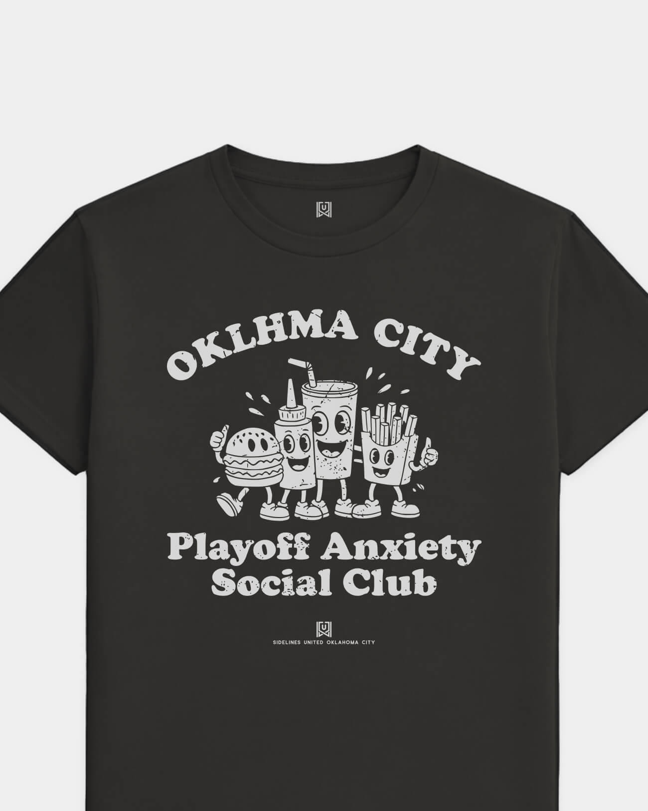 mockup-flatlay_T_Playoff-Anxiety-Friends---All-Sports_Oklahoma-City_OK_All-Teams_Light-On-Washed-Black_rel-20260602_id-ARP3TOP.jpg