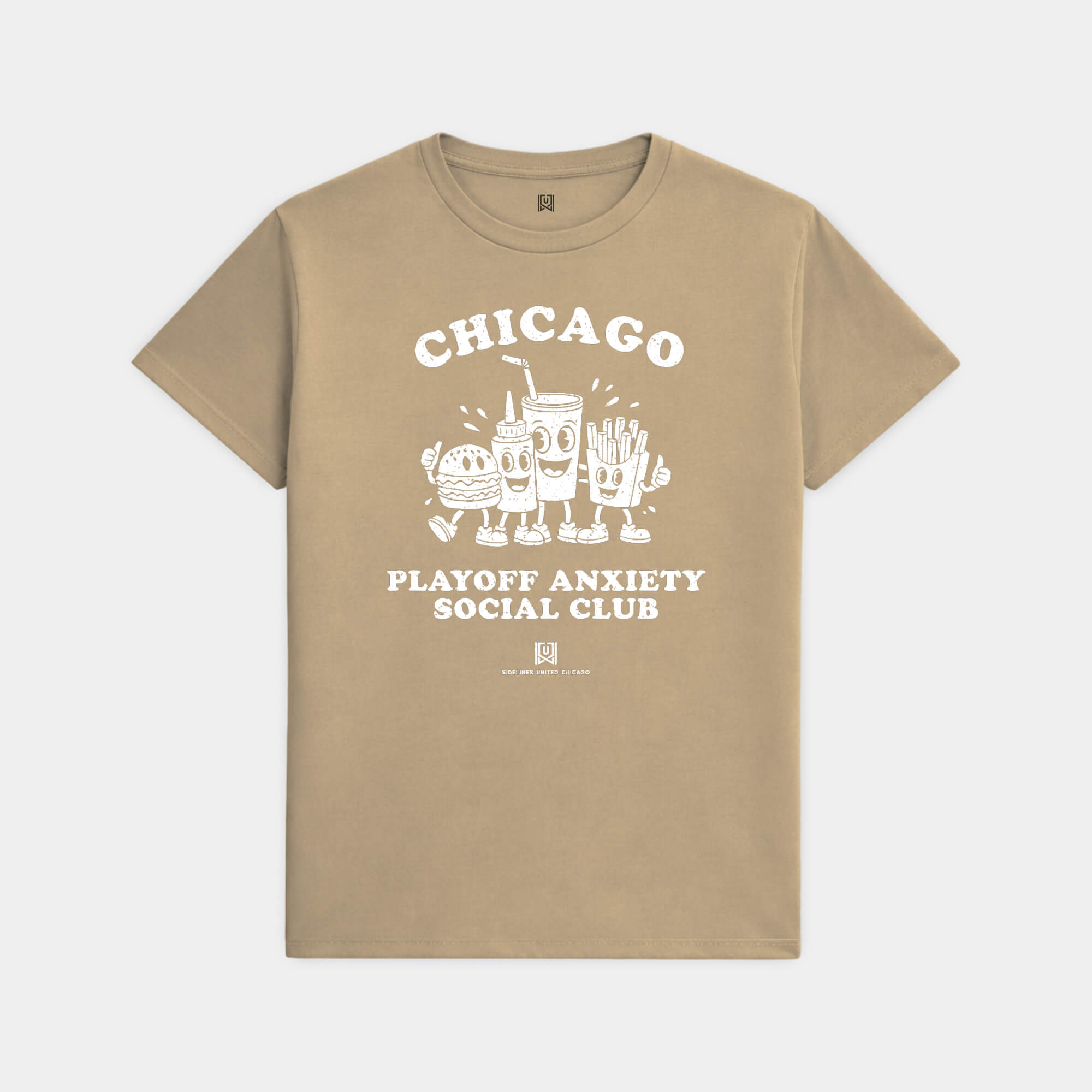 CHI Playoffs Khaki Tee