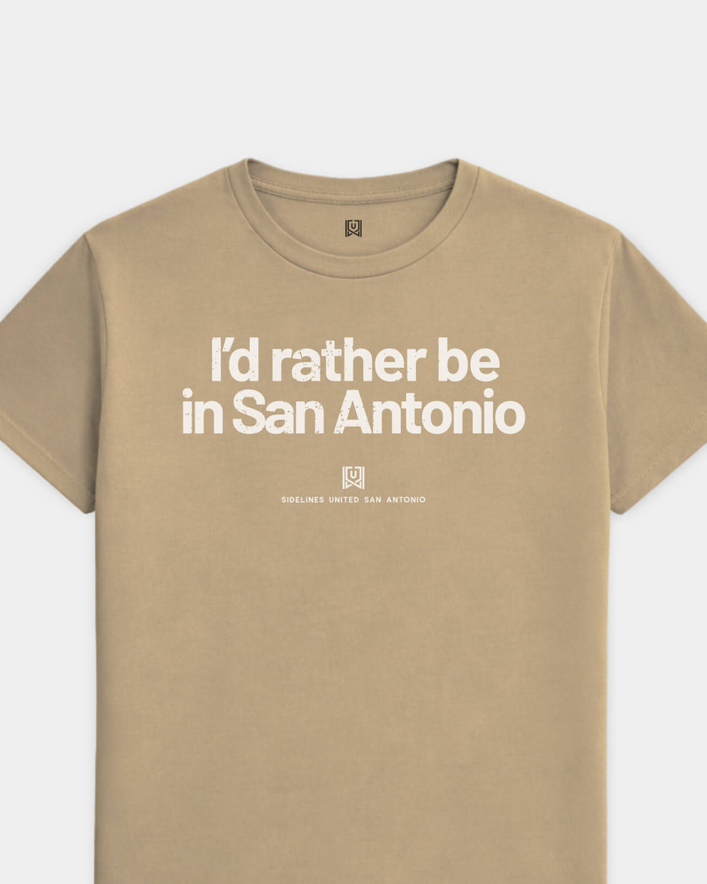 mockup-flatlay_T_Rather-Be---All-Sports_San-Antonio_TX_All-Teams_Light-On-Khaki_rel-20260602_id-S6D96EC.jpg